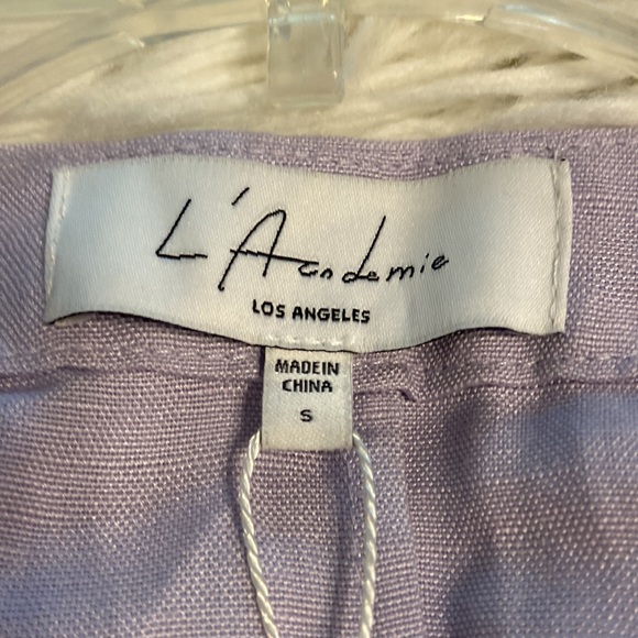 L’academie  Dress size S brand new beautiful lilac color long sleeve - Picture 10 of 11